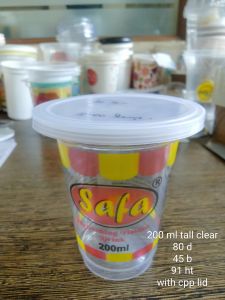 Disposable Plastic Juice Glass