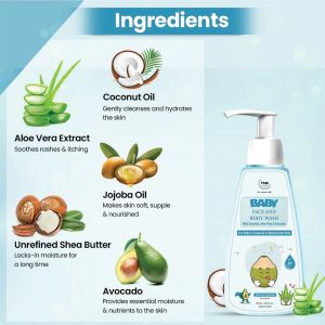 TNW Baby Face and Body Wash