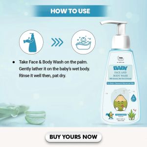 TNW Baby Face and Body Wash