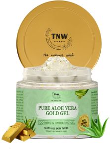 TNW Pure Aloe Vera Gold Gel for Soothing and Hydrating Skin