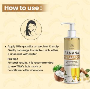 TNW Banana Nourishing Hair Shampoo