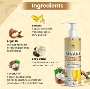 TNW Banana Nourishing Hair Shampoo