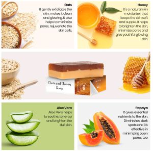 TNW Oats and Honey Soap for Dry &AMP; Combination Skin