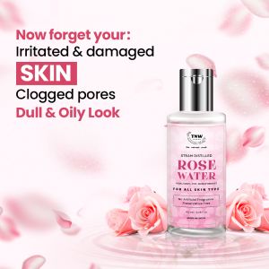 TNW Steam Distilled Rose Water