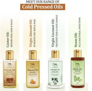 TNW Organic Virgin Cold Pressed Almond Oil