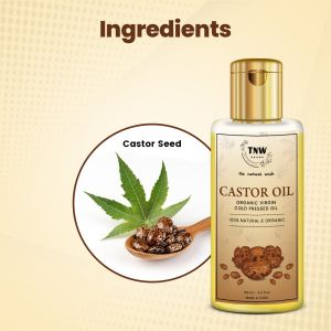 TNW Organic Virgin Cold Pressed Castor Oil