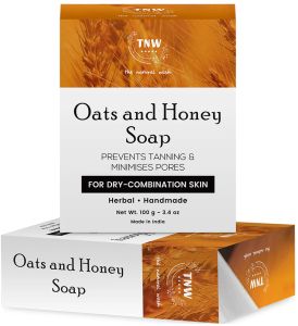 TNW Oats and Honey Soap for Dry &AMP; Combination Skin