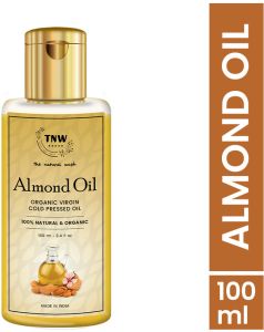 TNW Organic Virgin Cold Pressed Almond Oil
