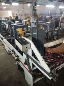 Lunch Box Pasting Folder Gluer Machine