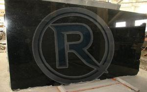 Absolute Black Granite Slab