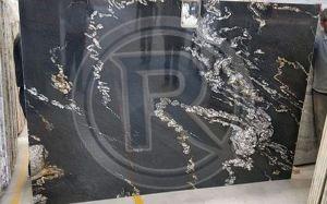 Alaska Black Granite Slab
