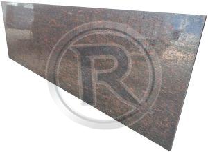 Brown Lapotra Leather Granite Slab