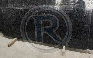 R Black Granite Slab