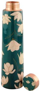 1 Litre Meenakari Copper Water Bottle