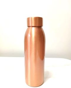 Plain Copper Water Bottle