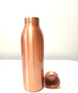 Plain Copper Water Bottle