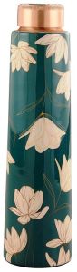 1 Litre Meenakari Copper Water Bottle