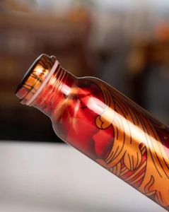 950ml Designer Copper Water Bottle
