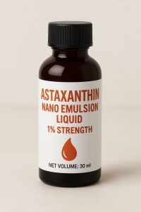 Astaxanthin Nano Emulsion Liquid with 1% Strength