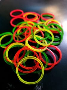 Fluorescent Rubber Band