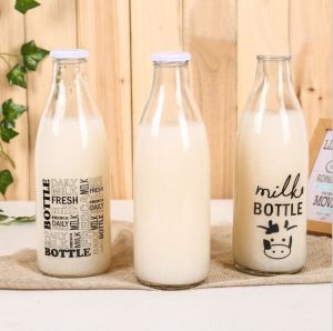 Packed Milk Bottle