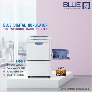 BPS550 Blue Digital Duplicator