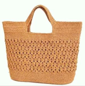 Handmade Crochet Jute Carry Bag