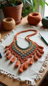 Crochet Necklace Sets