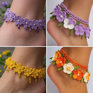 Crochet Anklets
