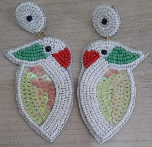 Embroidery Earrings