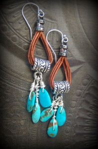 Leather Earrings
