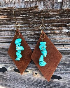Leather Earrings