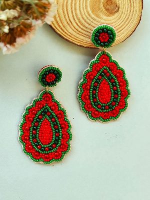 Embroidery Earrings