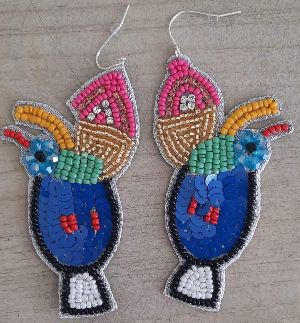 Embroidery Earrings