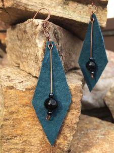 Leather Earrings