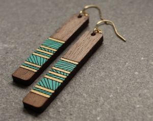 Wooden Earrings