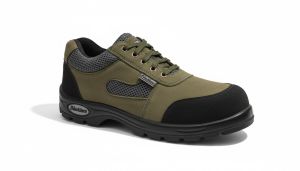 Sporty Leather Safety Shoes 1209SD