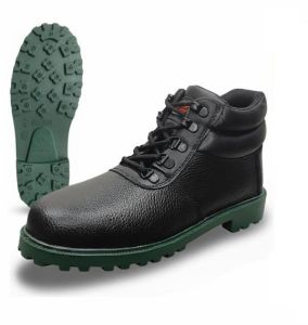 Black Heat Resistant Safety Shoes