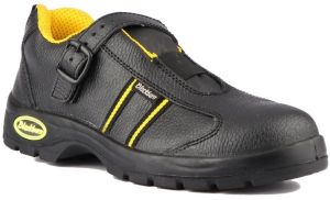 Black Industrial Ladies Safety Shoes