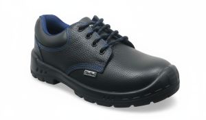 Black Leather Safety Shoe
