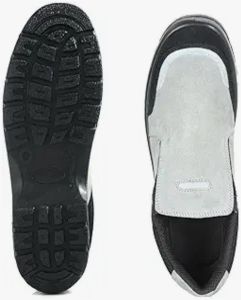 Leather Slip On Safety Shoes -7650SD