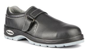 Laceless PU Double Density Leather Safety Shoe - 7651DD