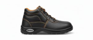 High Ankle Lather Safety Shoes O495