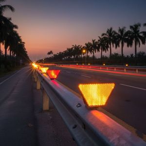 Guardrail Reflector
