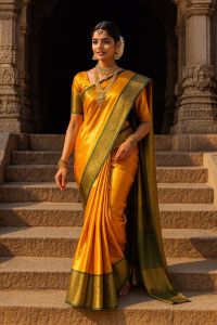 Silk Blended Yarn Saree