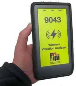 Tpi 9043 Wireless Vibration Analyzer With Traixial Sensor