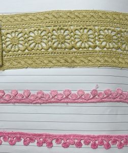 Multi Style Crochet & Mesh Pattern Polyester Lace