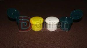 25mm Colored Plastic Flip Top Cap