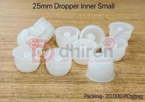 25mm White Inner Plug Cap