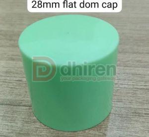 28mm Flat Dom Plastic Cap